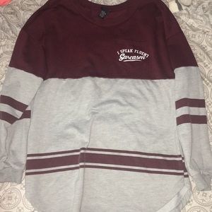 “I speak fluent sarcasm” long sleeve